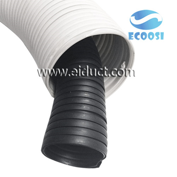 Interlock Ducting Hose,PVC Selfsupporting Hose,PVC Rigid Duct Hose