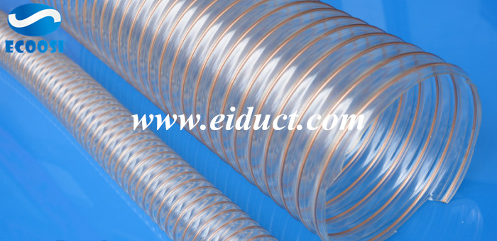 PU material handling ducting hose