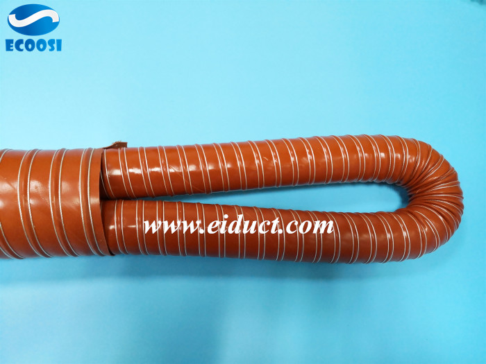 Orange-Silicone-High-Temp-Brake-Duct-Hose 