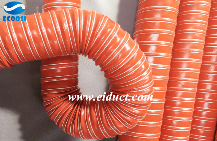 High Temp Silicone 2-ply Air Duct Hose