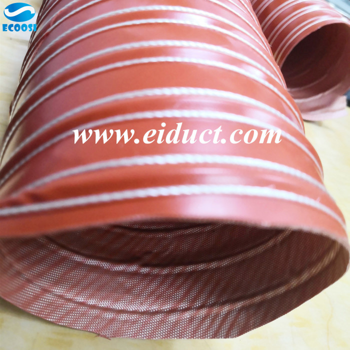 What is silicone coated fiberglass hose?