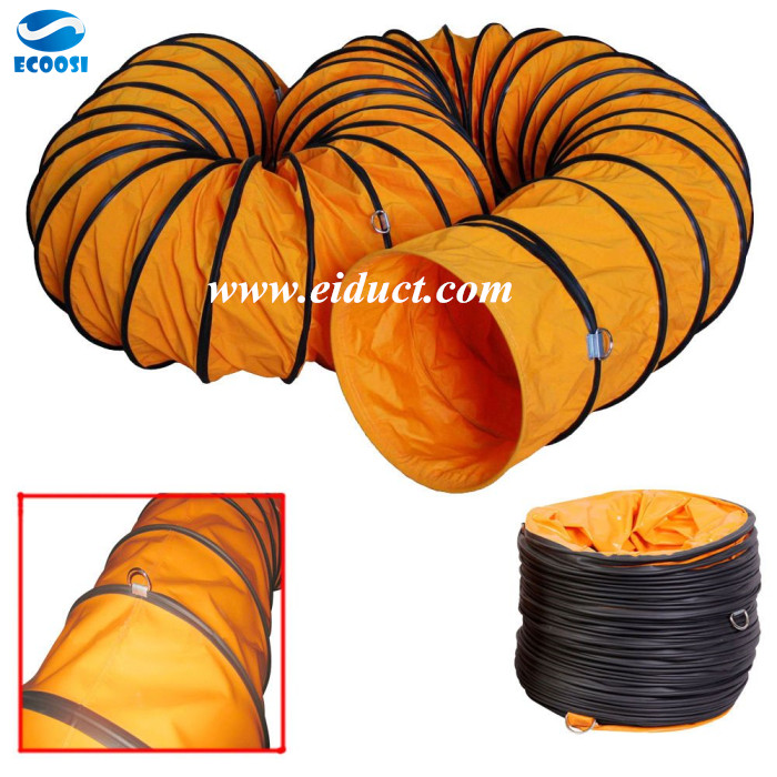 PVC flexible ducting 5/10m ventilator φ250/300mm portable Extractor Portable