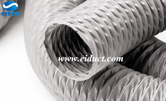 Fabric Duct hose is a flexible lightweight duct hose made by durable PVC coated polyester fabric