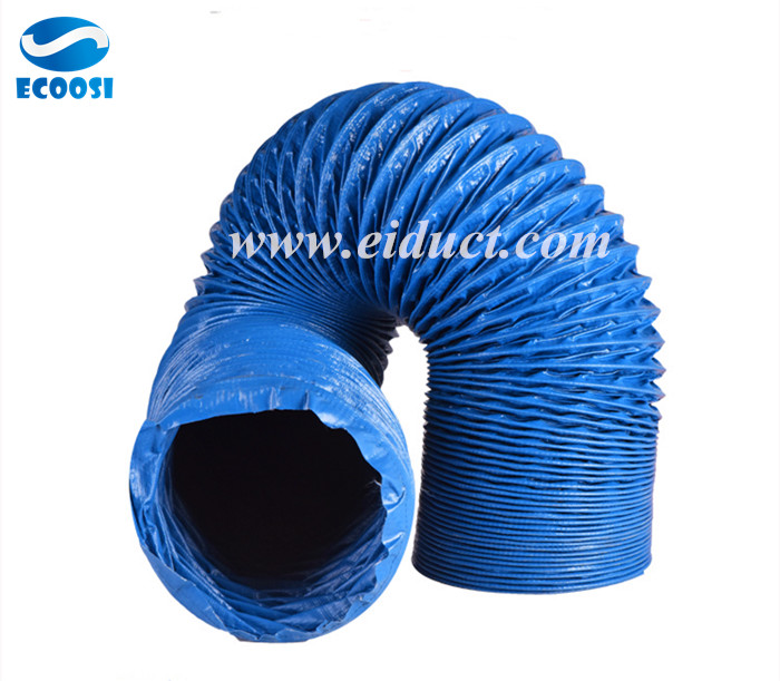What is the application for Ecoosi PVC fabric fume exhaust air duct hose?