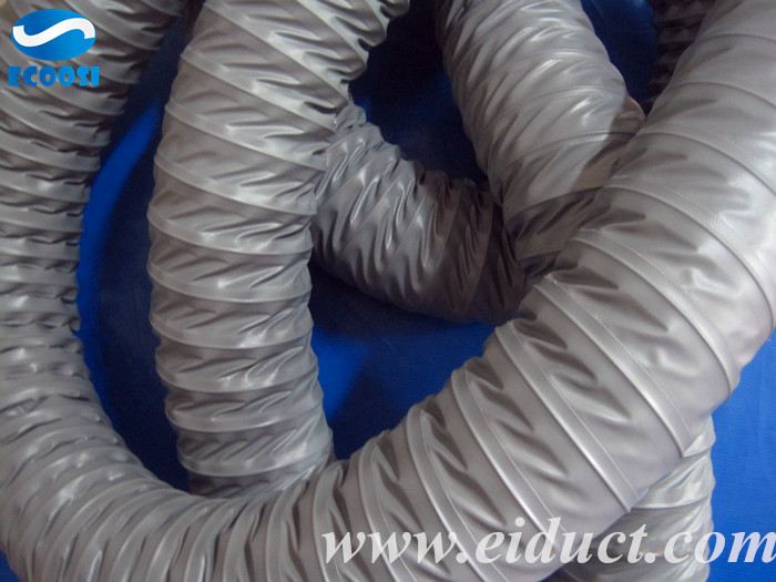 Ecoosi industrial polyester fabric high temperature ventilation duct hose using high-quality polyester fabric materials