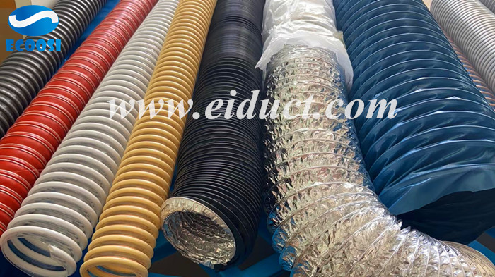 What is the advange of industrial plastic flexible ducting hose and how to choose the right ducting hose for your ventilation system？