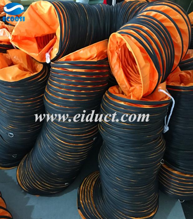 What is the applications of Ecoosi Portable PVC Flexible Ventilation Air Ducting Blower Hose?