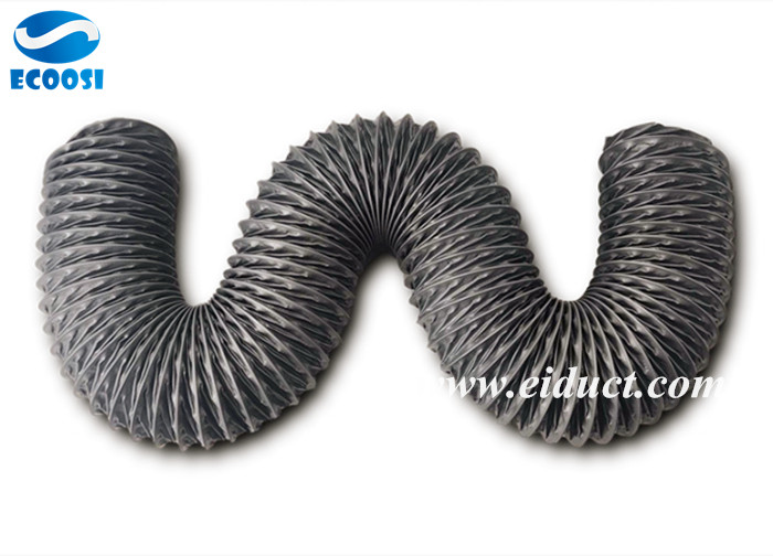 PVC Nylon Grey Fabric Air Duct Hose