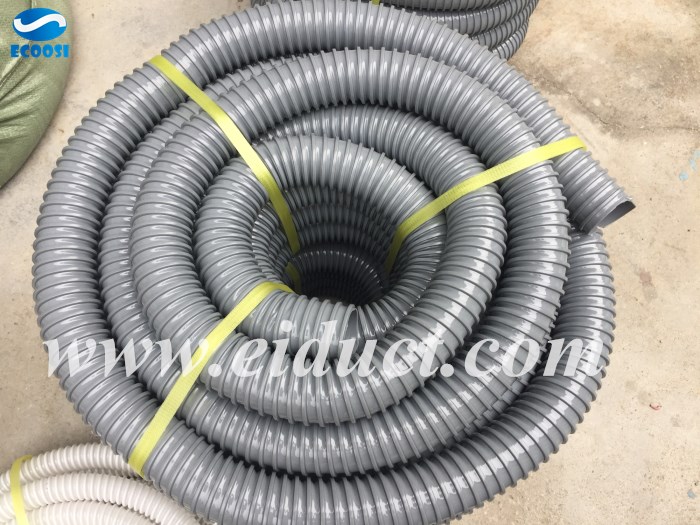 Flexible PVC Grey Duct Hose