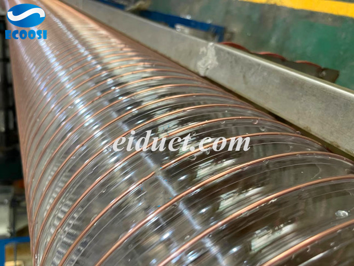 PU Copper Wire Flex Duct Hose