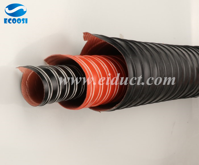 Flexible High Temp Silicone Ventilation Hose