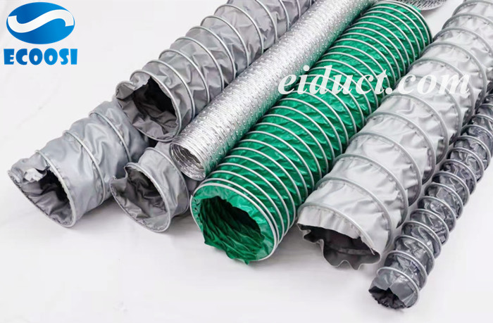 Ecoosi Flexible High Temperature Ducting has good vacuum characteristics.