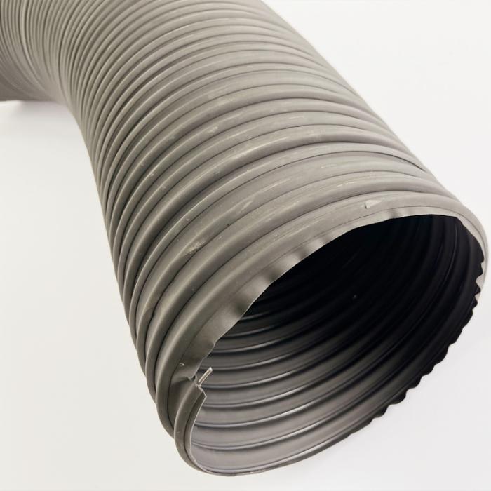 Exhaust Gas & Fumes Hot Air Reinforced Thermoplastic Rubber Ducting TPRA 