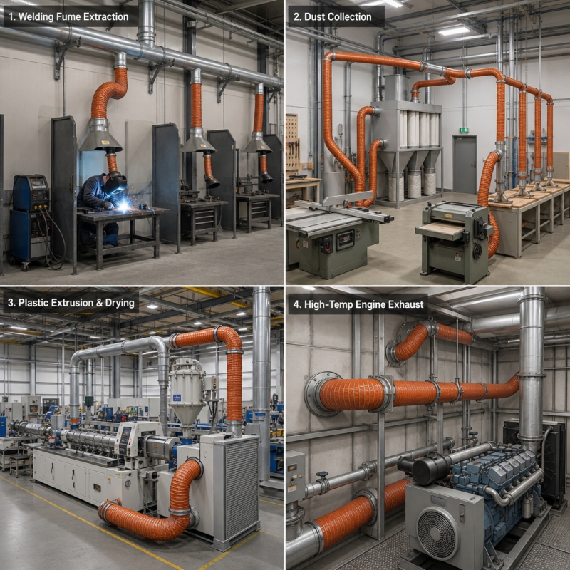 Why All Red Silicone Hoses Aren’t Created Equal: The Engineering Behind ECOOSI’s EISD High-Temp Ducting